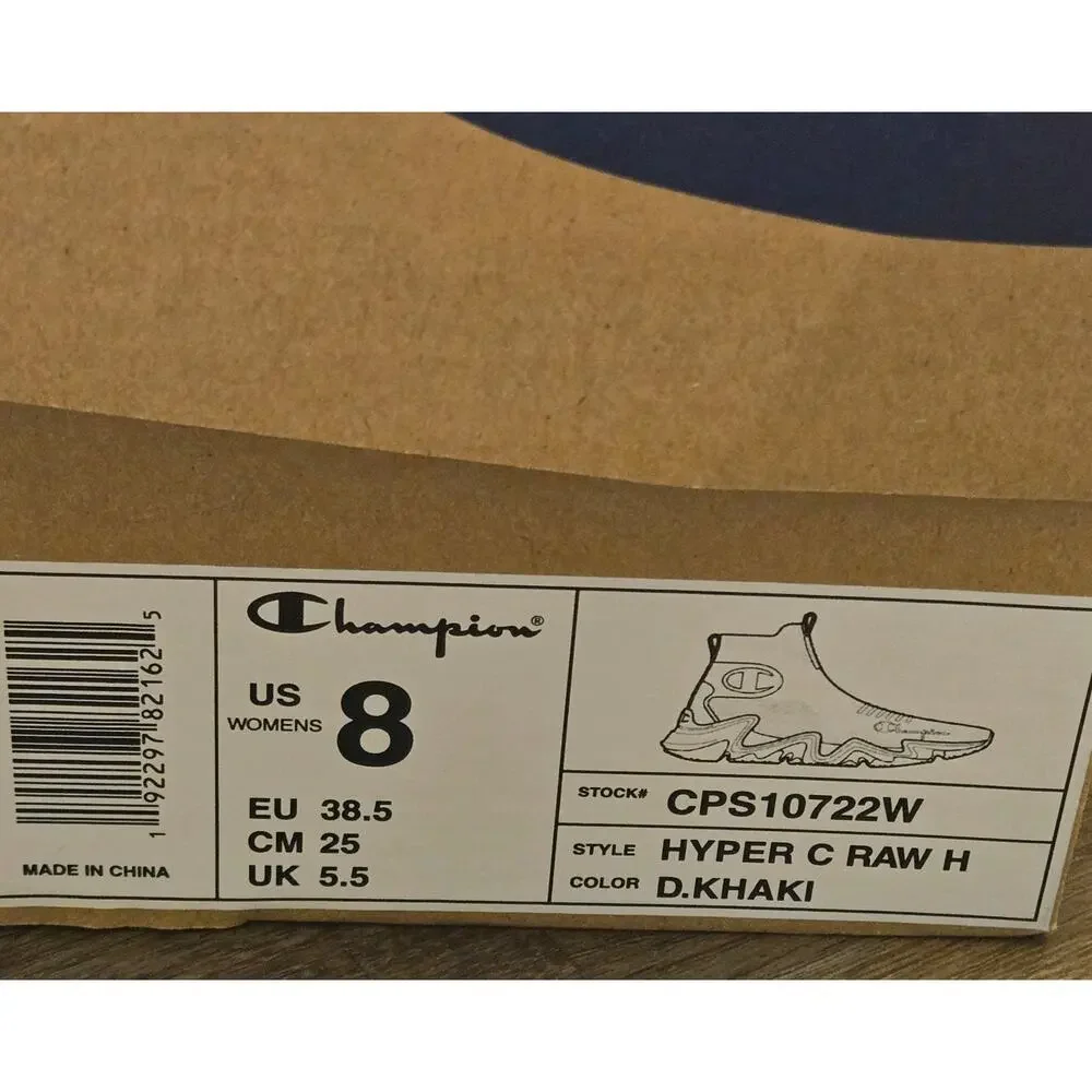 Champion Hyper C Raw 8W Women's High Top Shoes Khaki